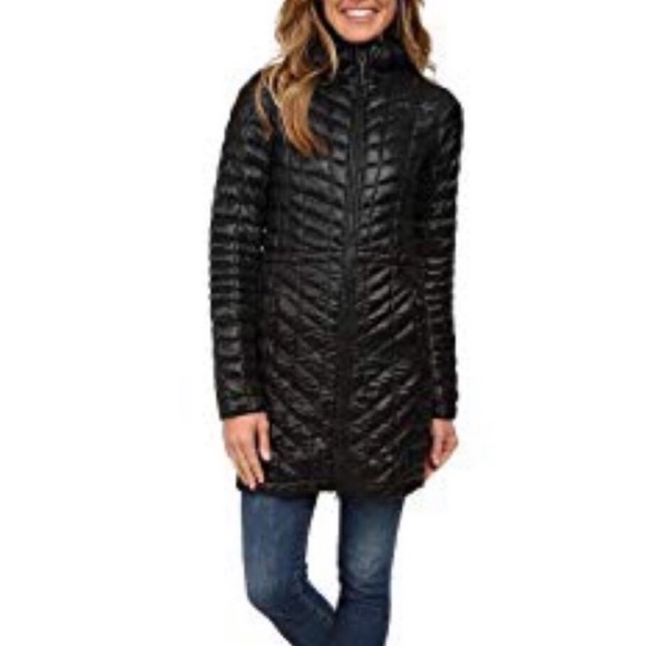 The North Face black Thermoball insulated puffer Parka small - Picture 8 of 9